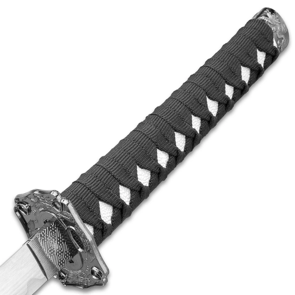 K 独家云龙 Katana - 不锈钢刀片,鞘带龙 — 第 3/4 张图片