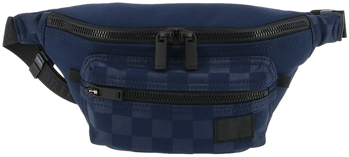 Поясная сумка Yoshida Bag PORTER SKID Темно-синий 671-17516 СДЕЛАНО В ЯПОНИИ