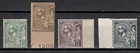 MONACO 1920 Effigy Alberto I Colori Changed MNH Certified**