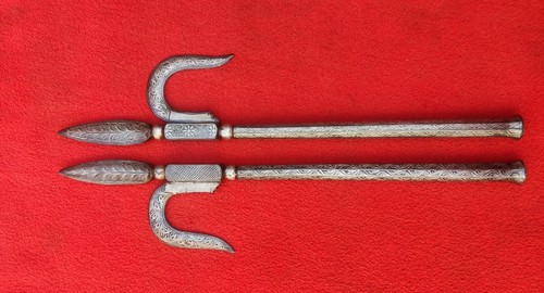 Set Of 2 Indo-Persian Elephant Goad (ankus) Rajput 18th century - Picture 14 of 16