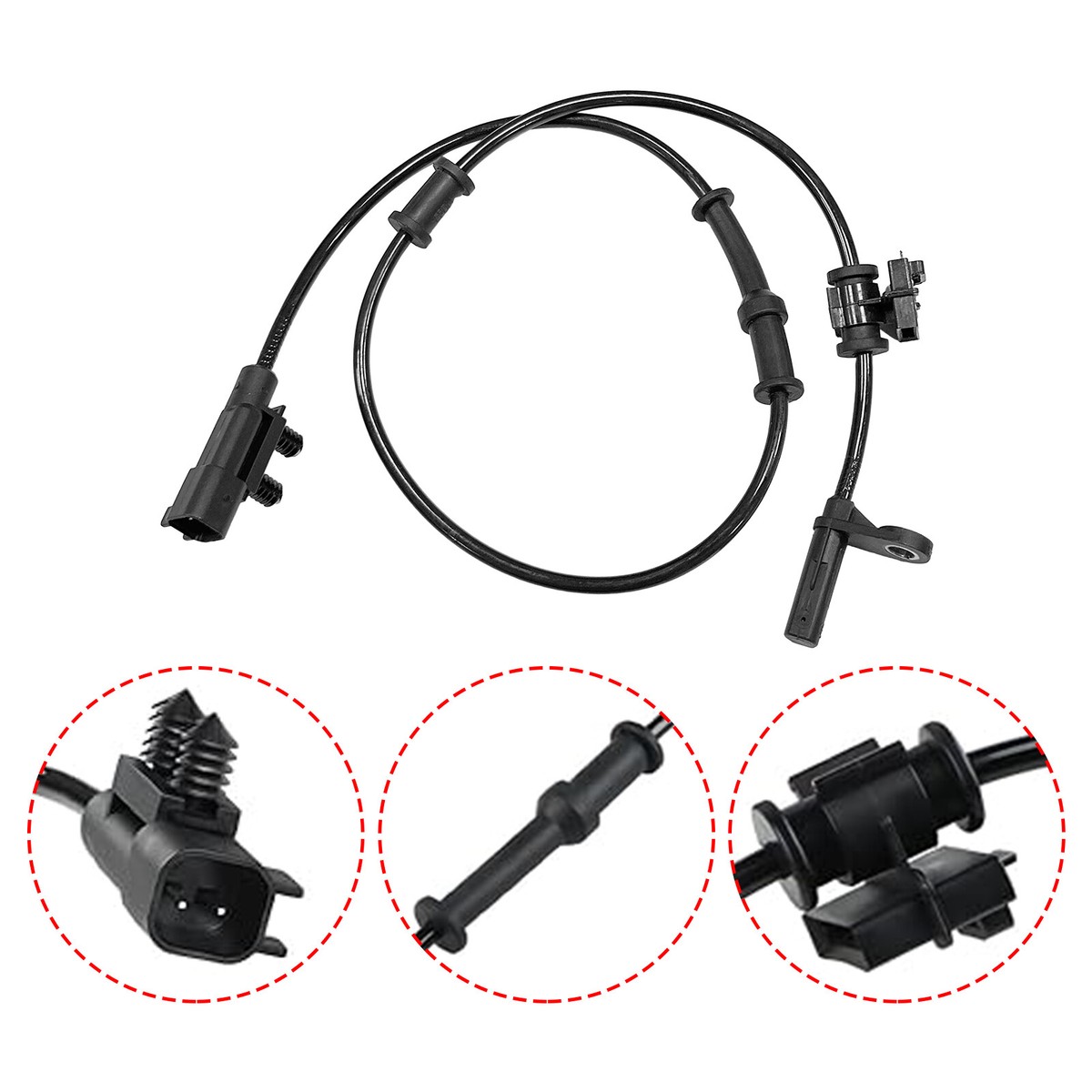 4 ABS Wheel Speed Sensor 68199987AA 4779643AB 4779642AA For 15-22  