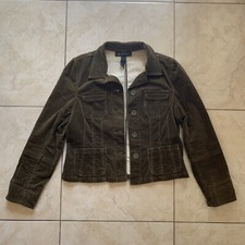 Ink Olive Green Corduroy Women’s Jacket