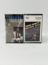 Chuck Berry Cassette Lot - Golden Hits  Masters Of The Blues 12 Legendary Hits