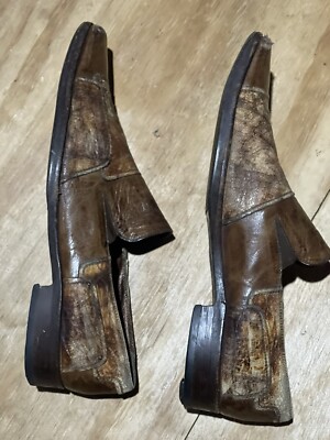 Marco Delli Ankle Boots Men 42 Slip On Multicolor Leather | eBay display picture 1