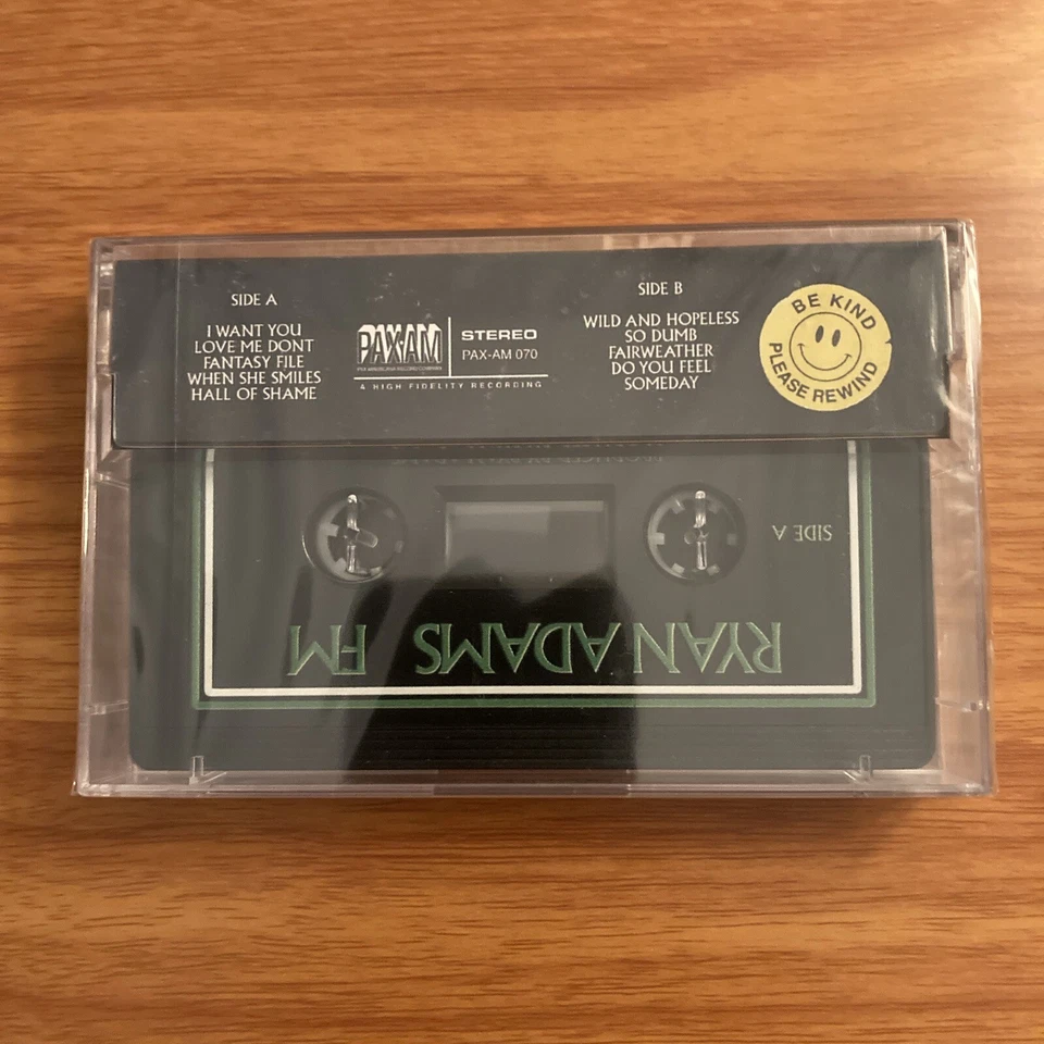 Ryan Adams FM Cassette Tape 2022.  Brand New & Still Sealed in Mint Condition! - Image 2 of 4