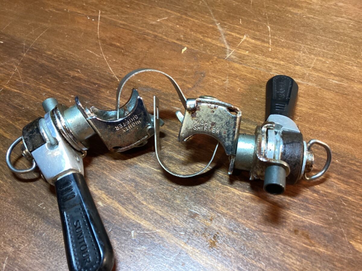 Suntour Mighty Shifter Set Mountain Bike Japan Klunker Suntour Mighty Shifter Set Mountain Bike Japan Klunker