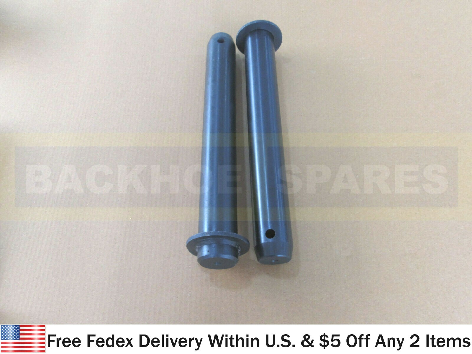 JCB PARTS - REAR BUCKET PIN W. HARDWARE, SET OF 2 PCS. (PART NO. 911/ ...