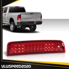 Red Chrome Third Brake Tail Light Cargo Lamp Fit For 09-17 Dodge Ram 1500 1PCS