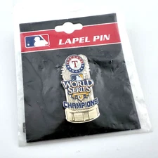NEW SEALED! 2010 MLB World Series Champions Texas Rangers Phantom pin PSG