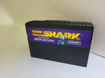 GAME SHARK Sega Saturn Game Enhancer Memory Cheats Codes Original Authentic