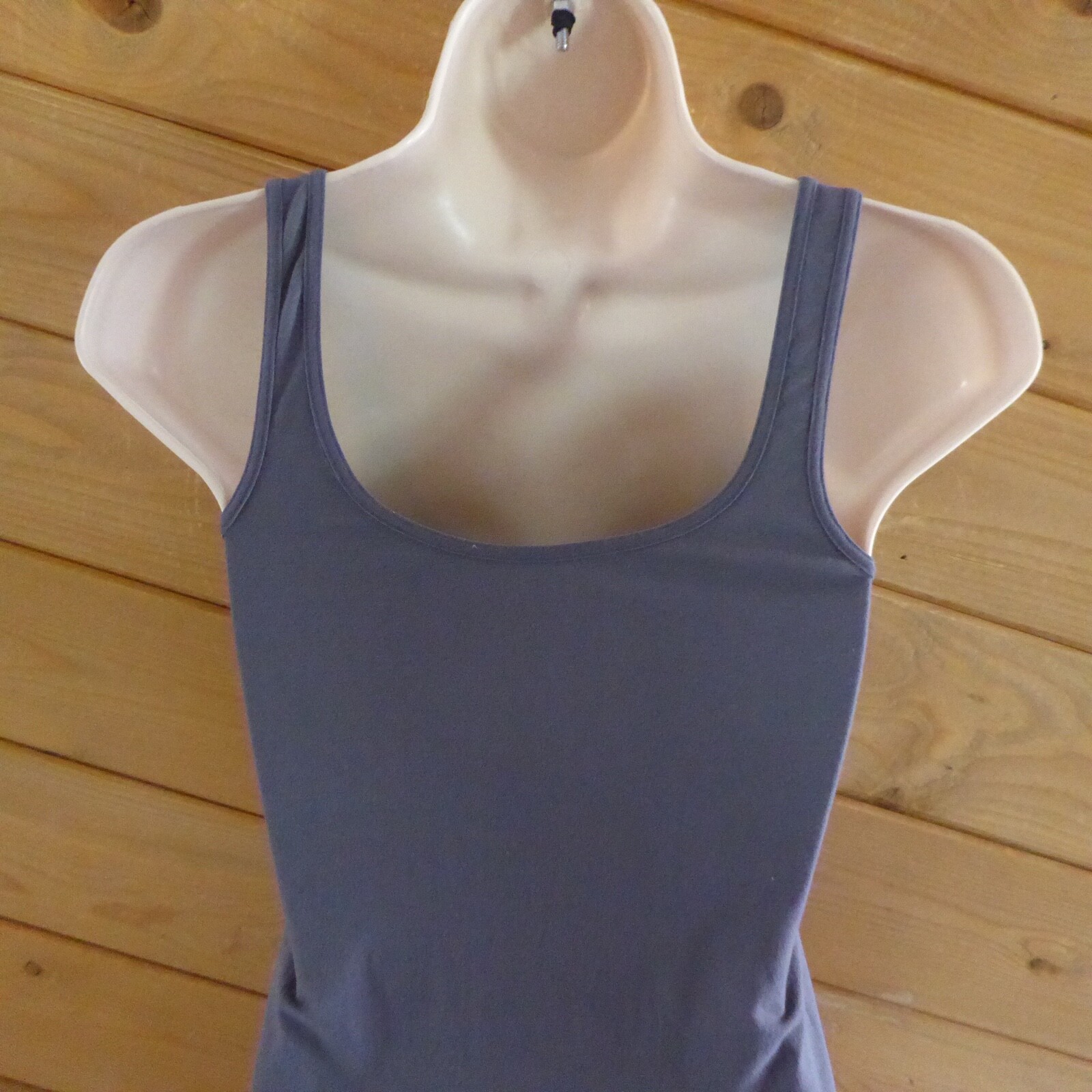 Free People Intimately Solid Gray Fitted Nylon Ta… - image 8