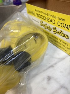 NEW WOODHEAD 27W09 WATERTITE CONNECTOR 20 AMP 120/208VAC NON-NEMA 4P (4 AVAIL)