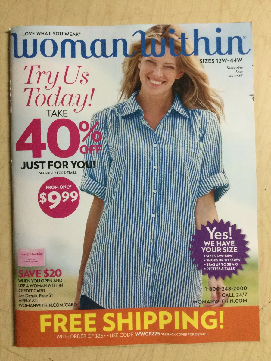 Woman within top plus size