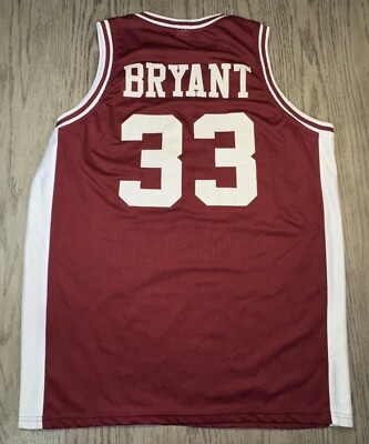 Kobe Bryant #33 Lower Merion Sz XL Red Purple Burgundy