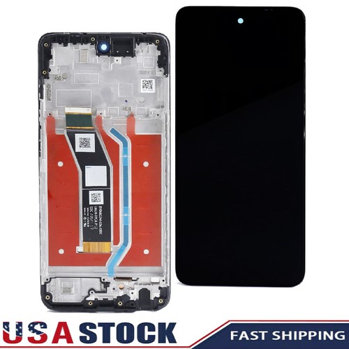LCD Display Touch Screen Digitizer +Frame For Motorola Moto G 5G (2024) XT2417-1