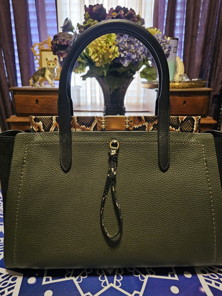 Leather Troupe Carryall 35 Coach Purse Coach Troupe Tote Review