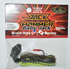 evergreen zman baby jack hammer chatterbait 3/8oz bladed jig bhite delight