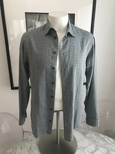 400 ARMANI COLLEZIONI Men's Gingham Long Sleeve Button Up Dress Shirt SZ Medium