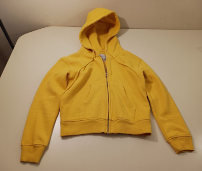 Urban Outfitters Hoodie Zipper Pockets Size XS Extra Small Yellow | eBay