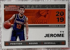 2019-20 Panini Contenders TY JEROME #23 Draft Class Phoenix Suns