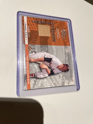 BROOKS ROBINSON 2001 DONRUSS CLASSICS STADIUM STARS SEAT RELIC #SS-3 HOF