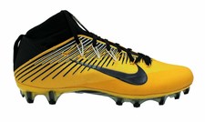 nike gold and black football cleats