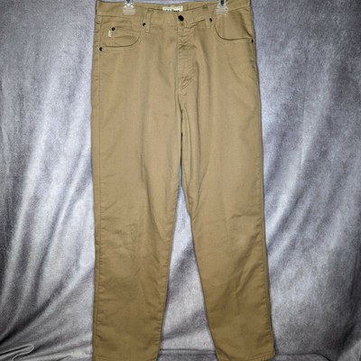 LL Bean Flannel Lined Pants Men's 34 x 