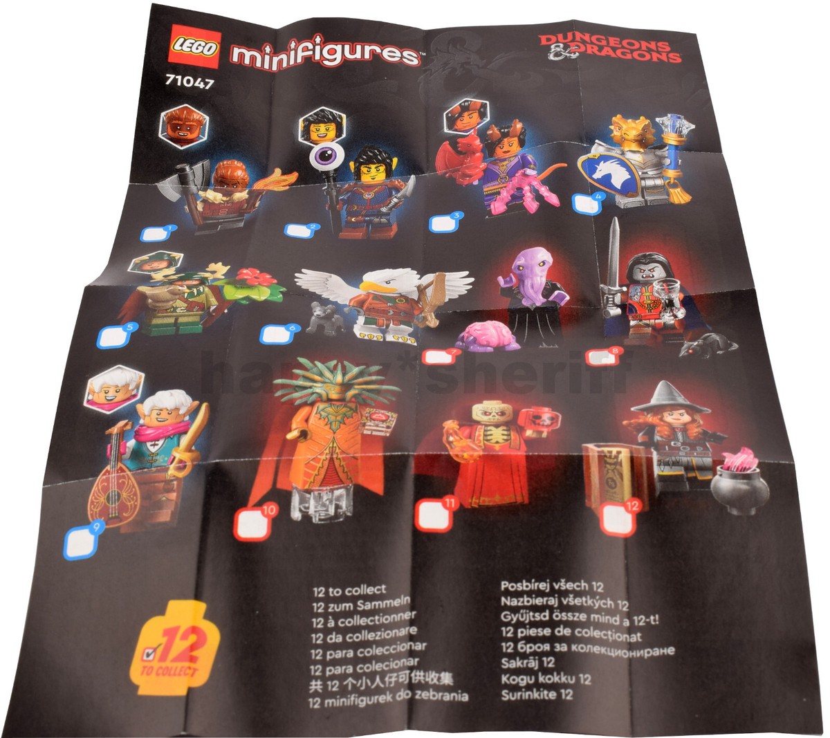 Lego® Minifigure 71047 Dungeons & Dragons® Tiefling Sorcerer Mini