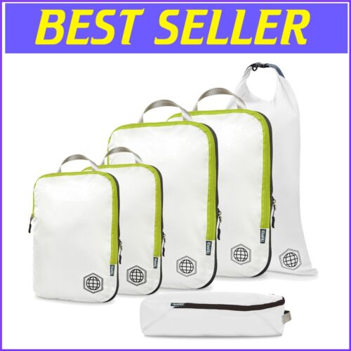 Premium Travel Packing Cube Set - Lightweight Compression Organizers for Luggage