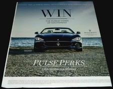 WIN A MASERATI GRANTURISMO CONVERTIBLE SPORTS CAR CONTEST 2018