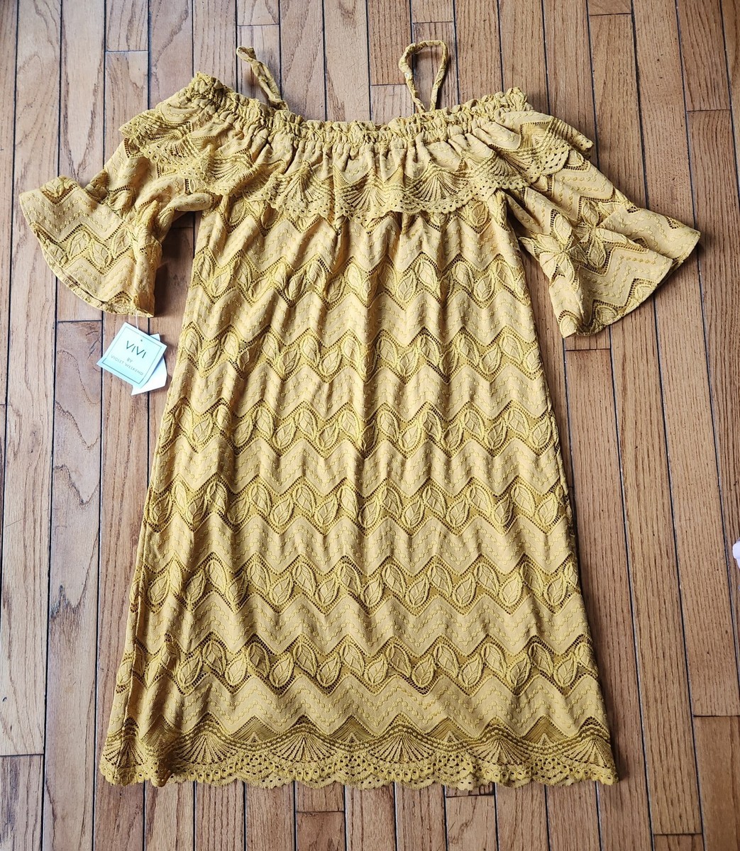 mustard yellow crochet dress Crochet Mini Dress: Cotton Beach Cover-Up