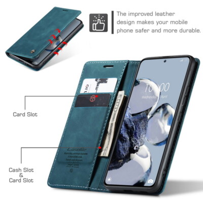 Custodia In Pelle Flip Per Xiaomi Redmi Note 11, 10 Pro, Mi 12T, 11T Pro – Cover Con Portacarte E Cavalletto