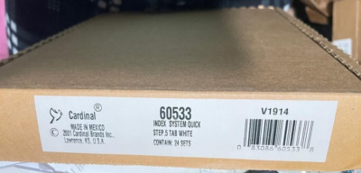 Tops Products 60533 Cardinal Index System Quick Step 5 Tab White 24 Sets(Z19Z201