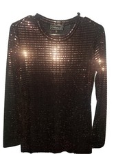 Beautiful Long Sequins Black/ rose prom dresses