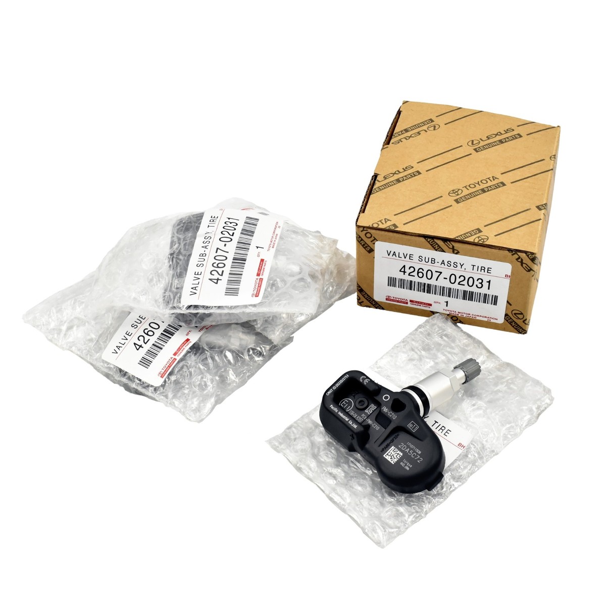 ✓4X RDKS RDCi TPMS-Sensor Reifenluftdrucksensor 42607-02031