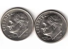 2005-P + D Uncirculated Roosevelt Dimes Both Business Types!
