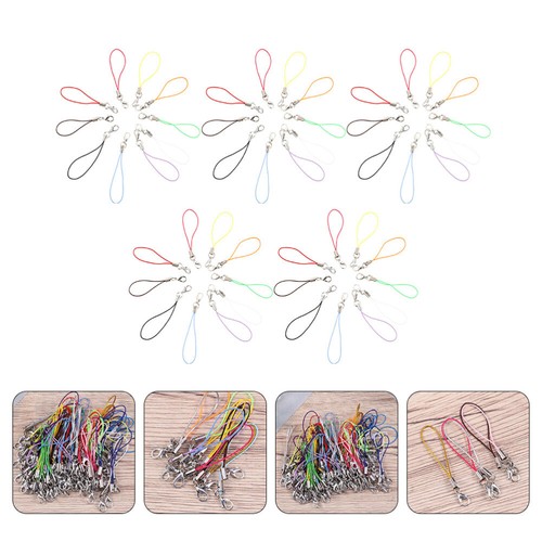 50 Pcs Karabinerschnalle Seil Hummerschere Schmuckmaterial Selber Machen