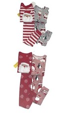 Carter  s Christmas Pajamas 2-4 Piece Sets, Snug Fit Size 12 Months Thru 5T NWT