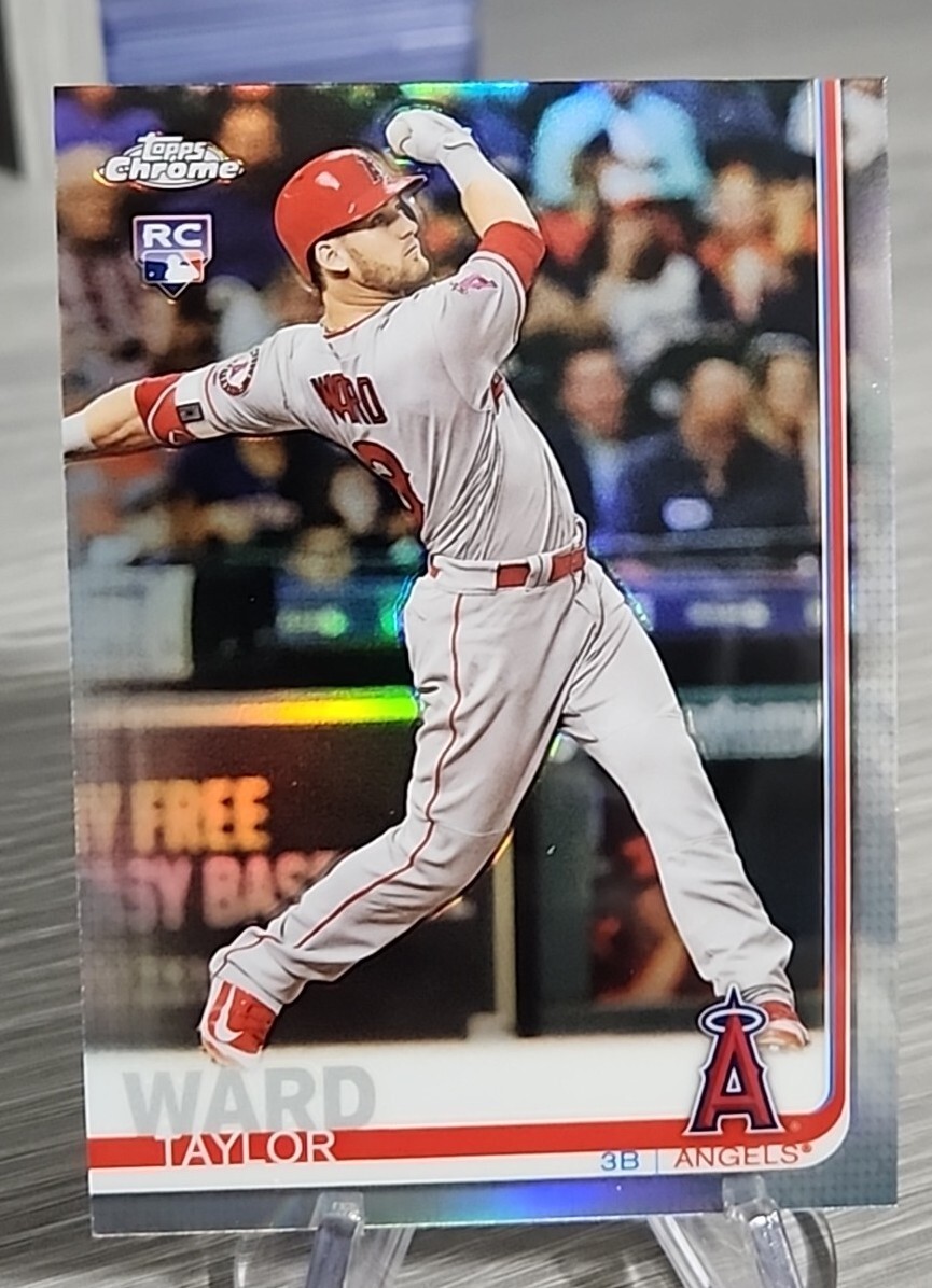 Taylor Ward 2019 Topps Chrome Refractor Rookie #78 Los Angeles Angels/Orioles 