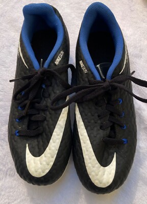 NIKE Hypervenom Nikeskin SOCCER Cleats Youth Size Black/White - Main Image
