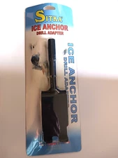 Sitka Ice Anchor Drill Tool, Attach to Drill & Put Anchors Into Ice Quickly!