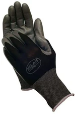 6 Pack SMALL SHOWA Atlas 370 Nitrile Black Garden Work Gloves New W/TAG (F1)