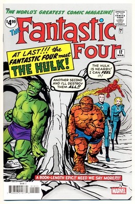 FANTASTIC FOUR #12 NM, Facsimile Edition, Hulk, Lee/Kirby, Marvel Comics 2026