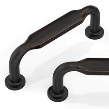 10 Pack Oil Rubbed Bronze Cabinet Pulls 3 Inch 76mm Kitchen Cabinet Handles ...