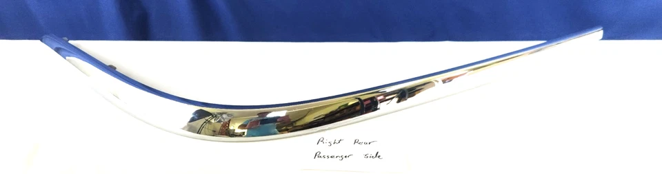 Parachoques trasero derecho Jaguar XJ8 XJR VDP X350 2004-2009 MOLDURA CROMADA Foto 2 de 4