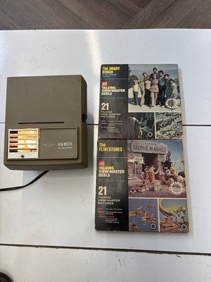 VINTAGE ''BRADY BUNCH GAF TALKING VIEW-MASTER REELS'' NR
