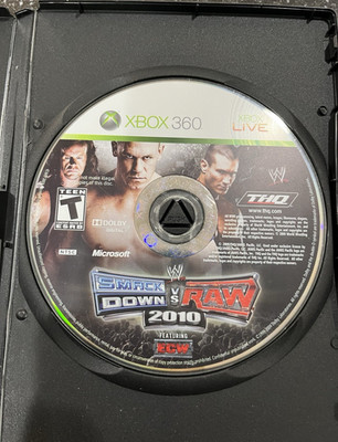 WWE smackdown vs raw 2010. No case or manual 