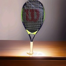 WILSON Federer Junior Tennis Racquet Ages 7-8 23" Grip 3-5/8" Green Sports