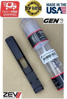 ZEV Technologies SLDZ193GDUTYRMRBLK Z19 Duty Stripped Slide