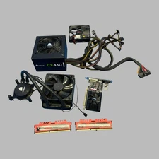 CORSAIR CX430 ATX 430W Desktop POWER SUPPLY MSI video card & 4GB Ripjaws Ram x2